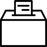 ballot box vote icon