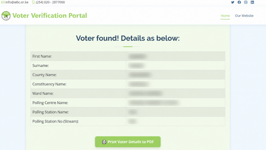 voter status check